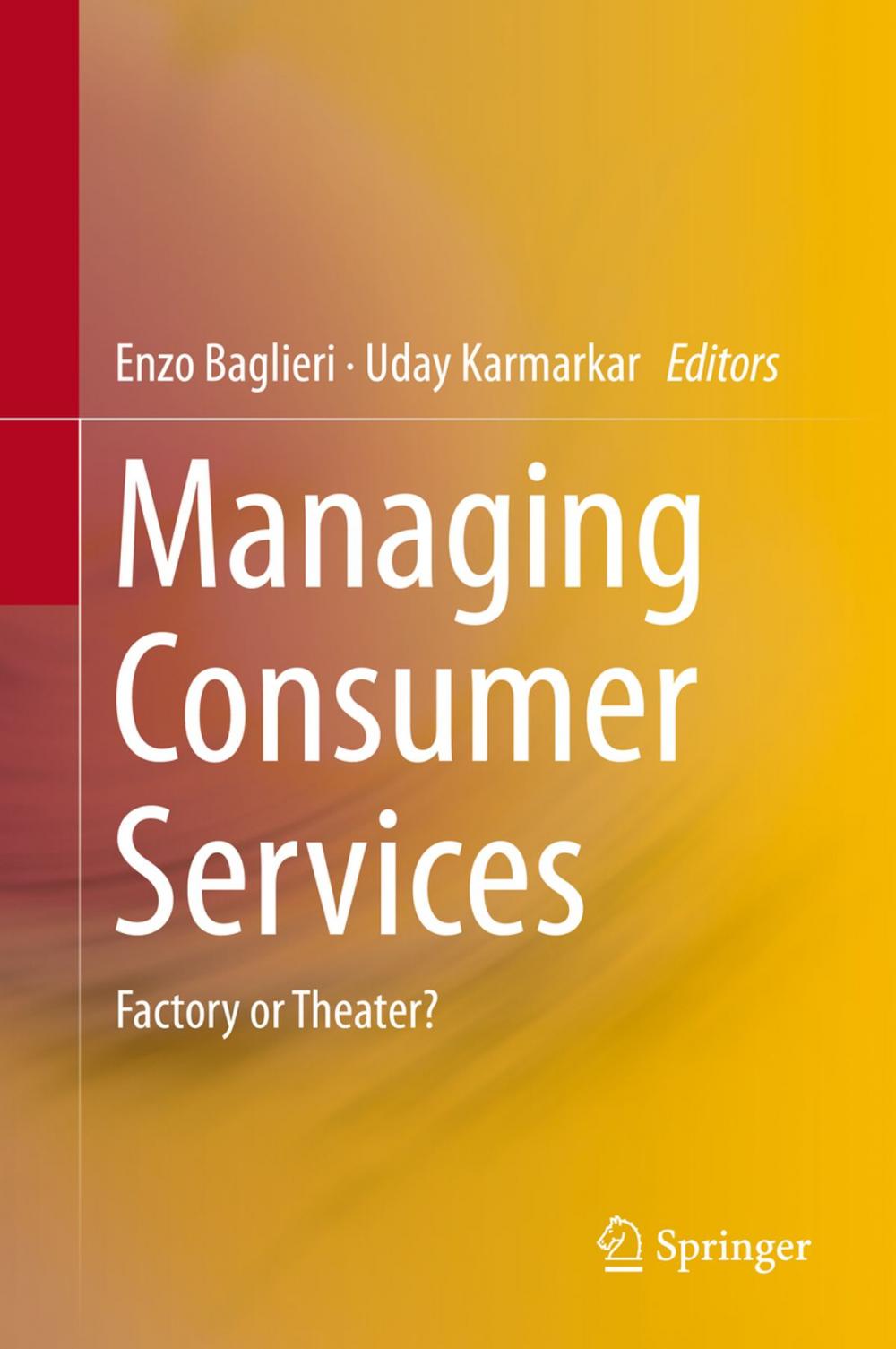 Big bigCover of Managing Consumer Services