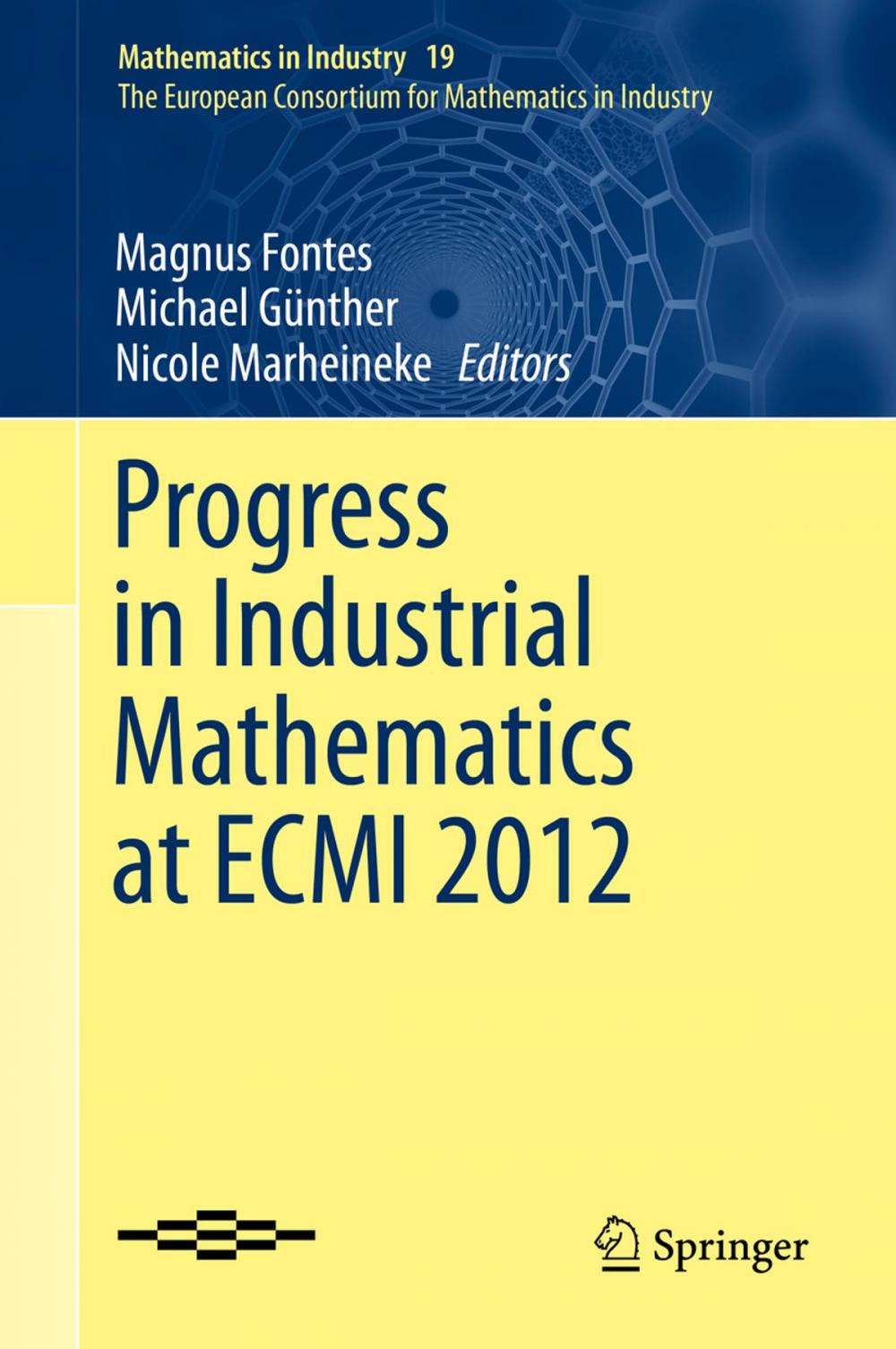 Big bigCover of Progress in Industrial Mathematics at ECMI 2012