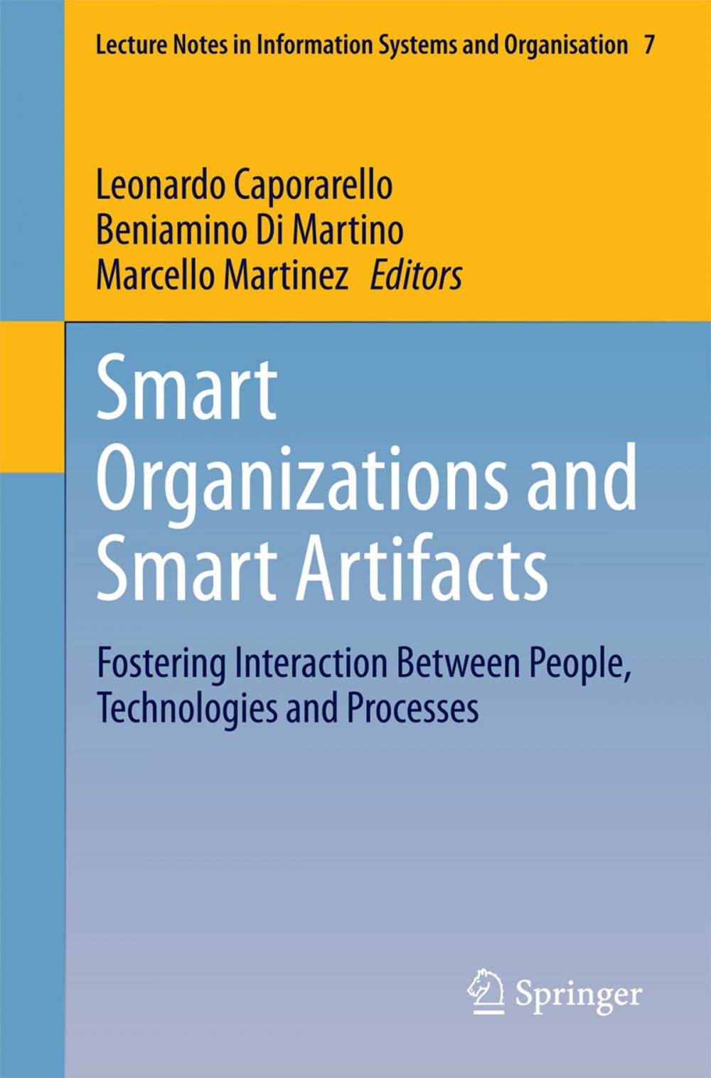 Big bigCover of Smart Organizations and Smart Artifacts