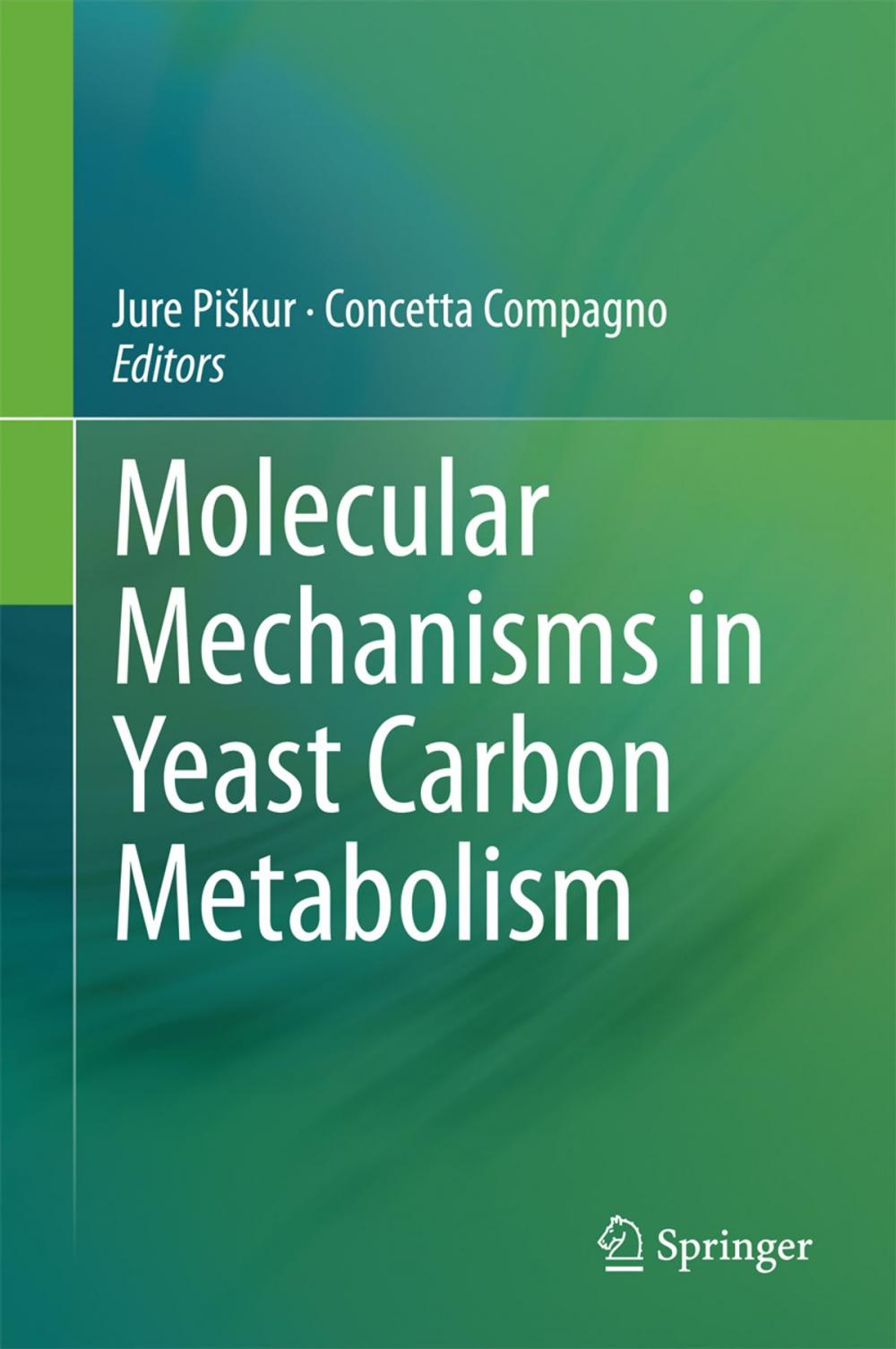 Big bigCover of Molecular Mechanisms in Yeast Carbon Metabolism