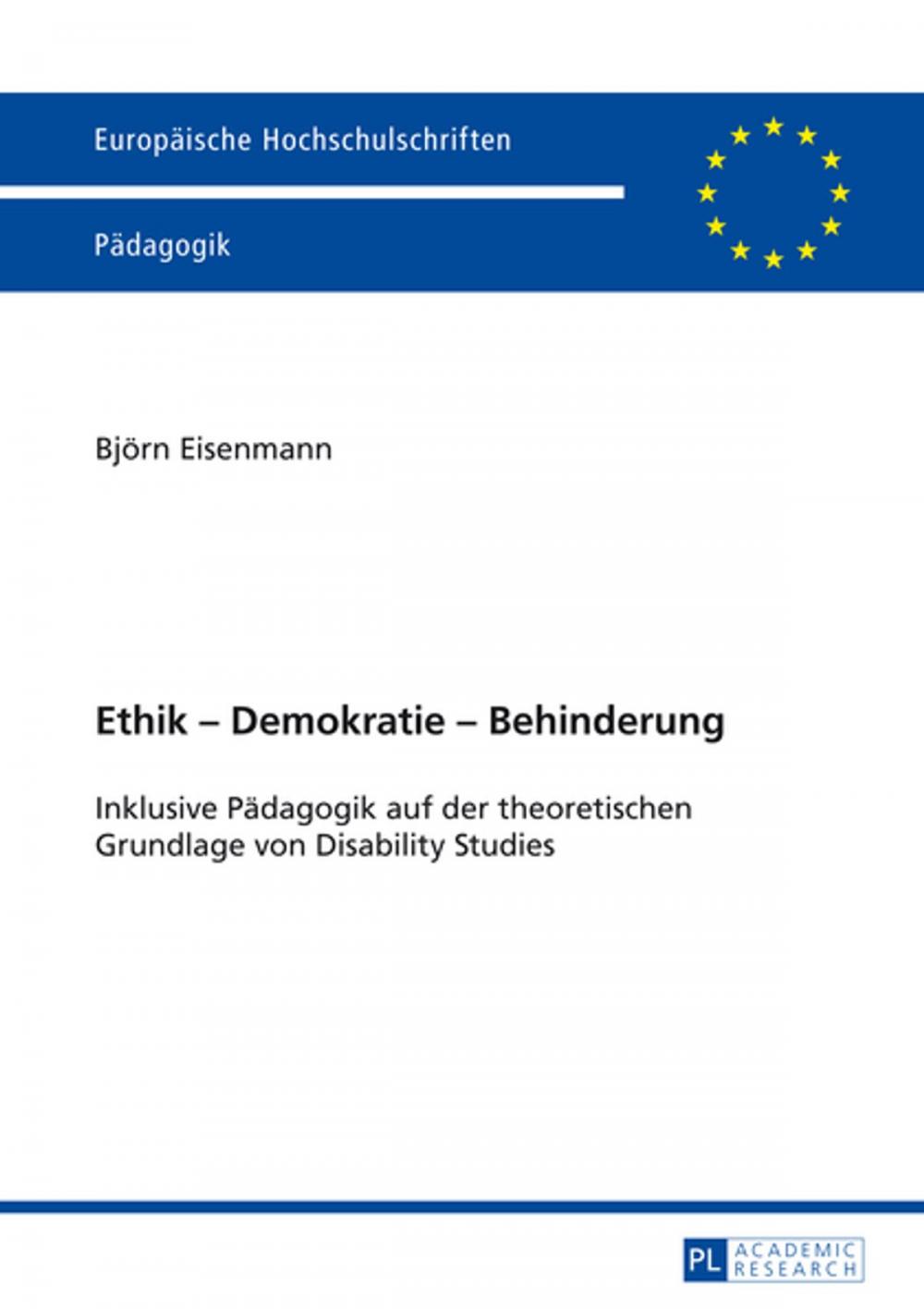 Big bigCover of Ethik Demokratie Behinderung