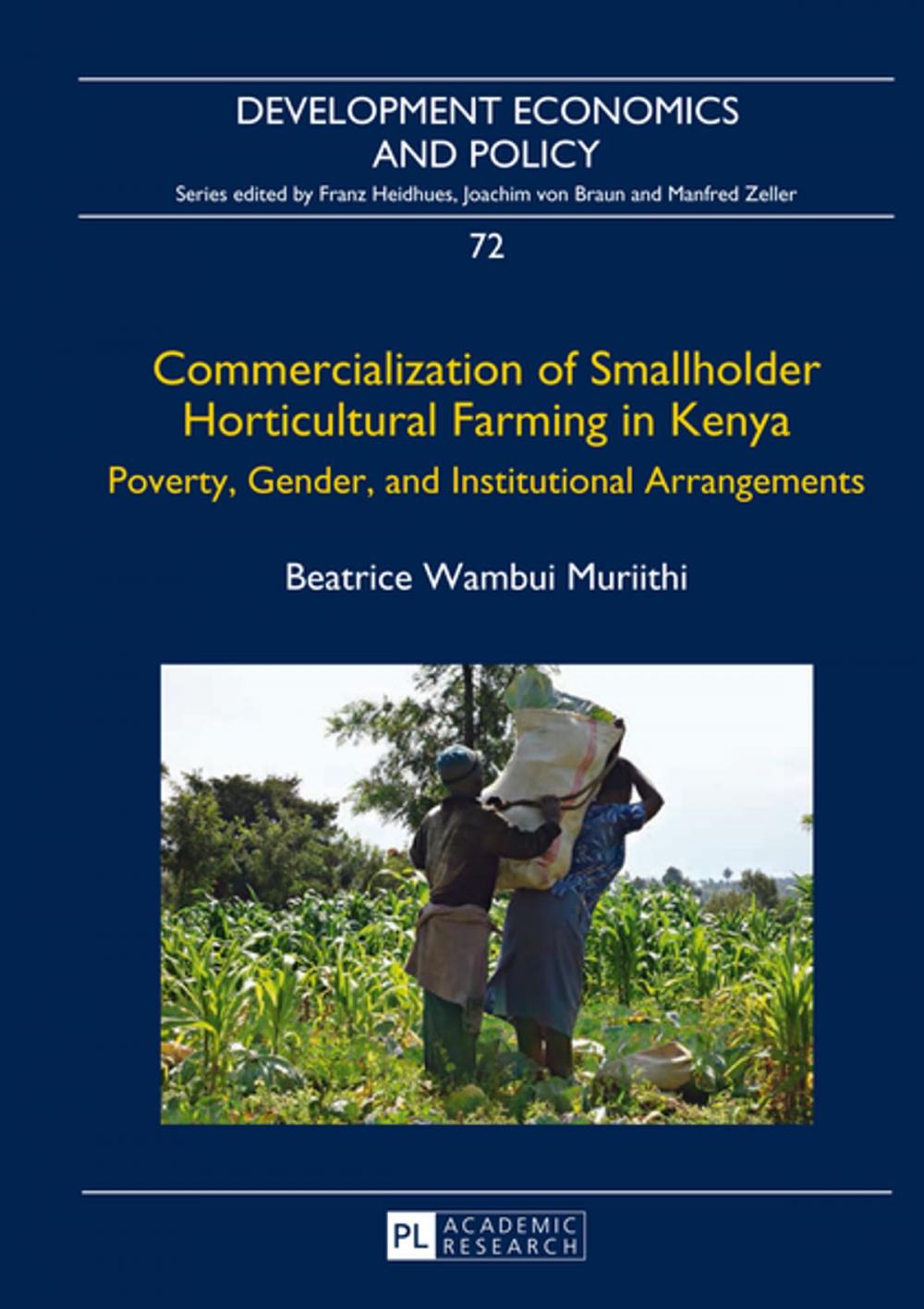 Big bigCover of Commercialization of Smallholder Horticultural Farming in Kenya