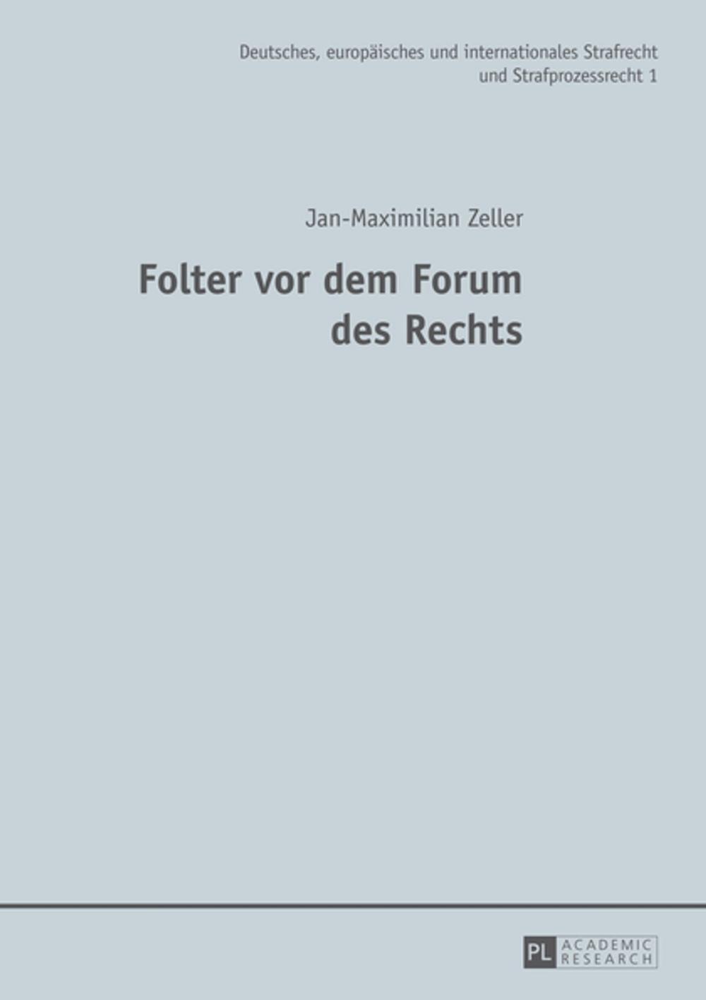 Big bigCover of Folter vor dem Forum des Rechts