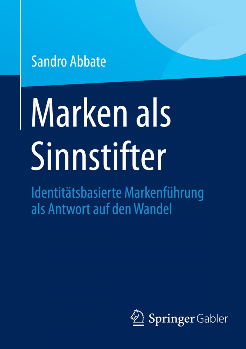 Big bigCover of Marken als Sinnstifter