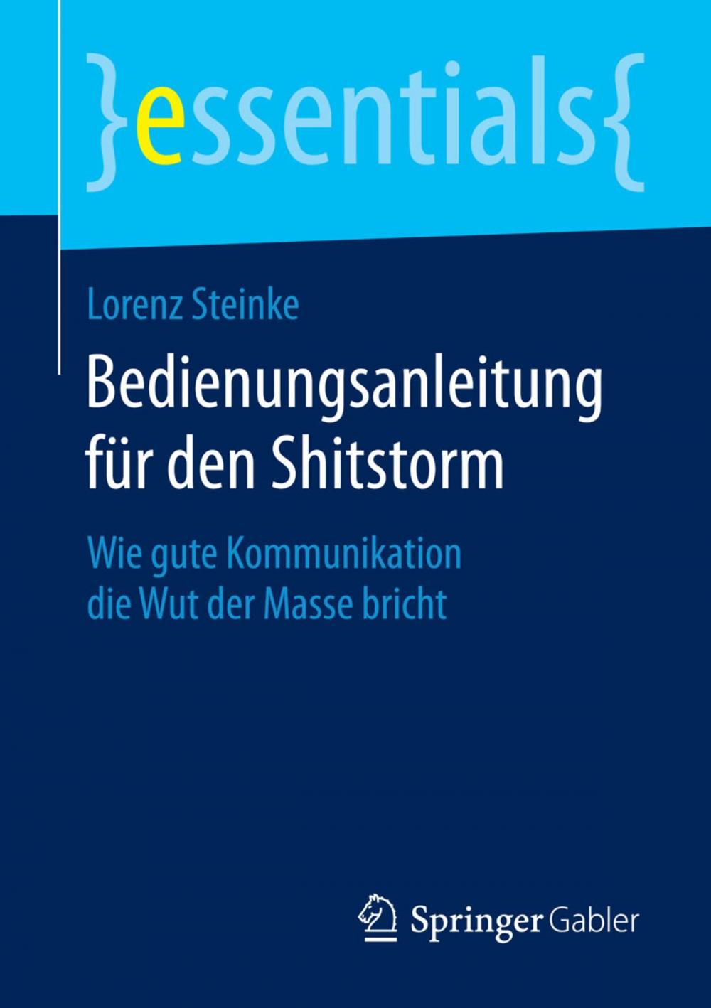 Big bigCover of Bedienungsanleitung für den Shitstorm