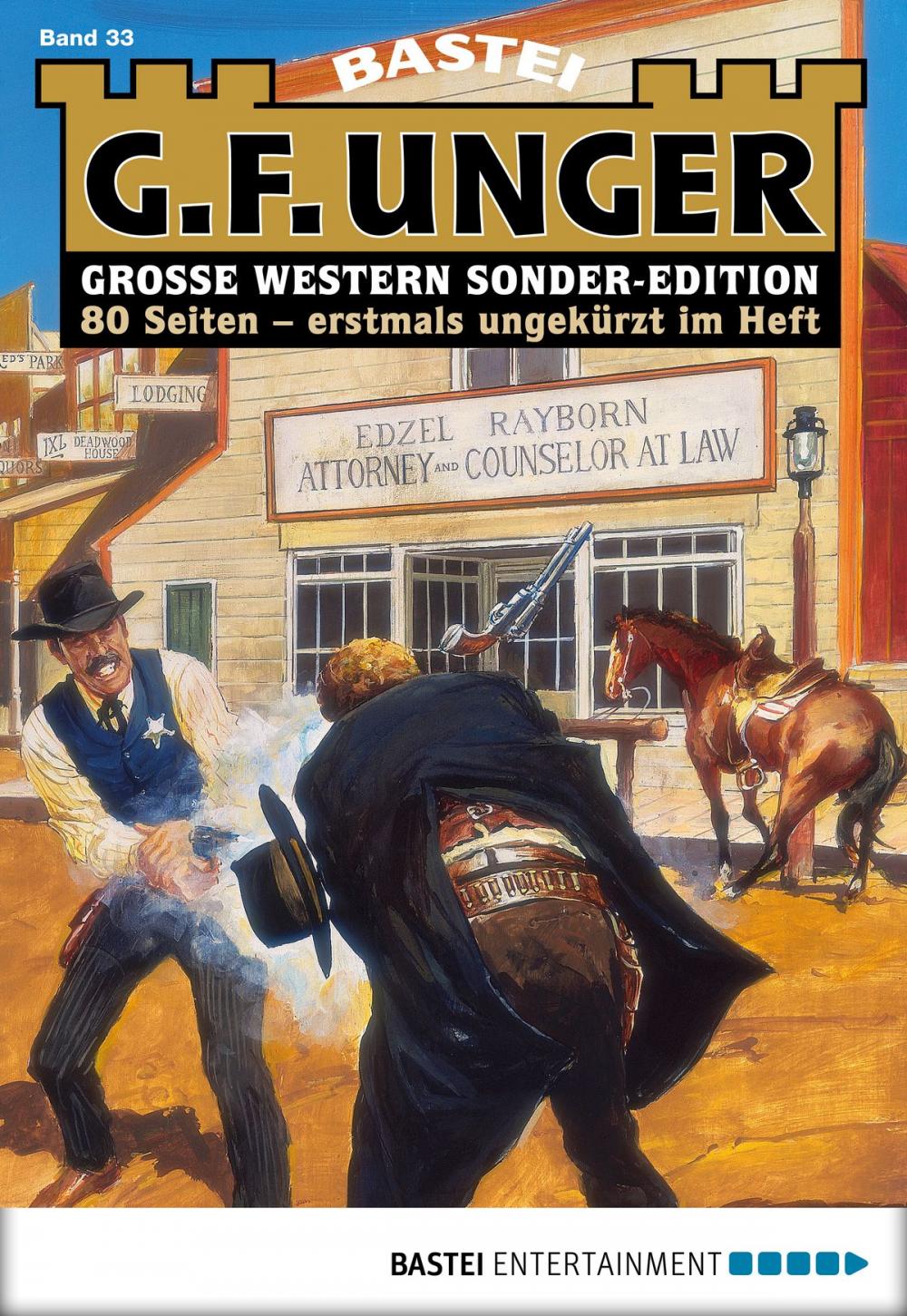 Big bigCover of G. F. Unger Sonder-Edition 33 - Western