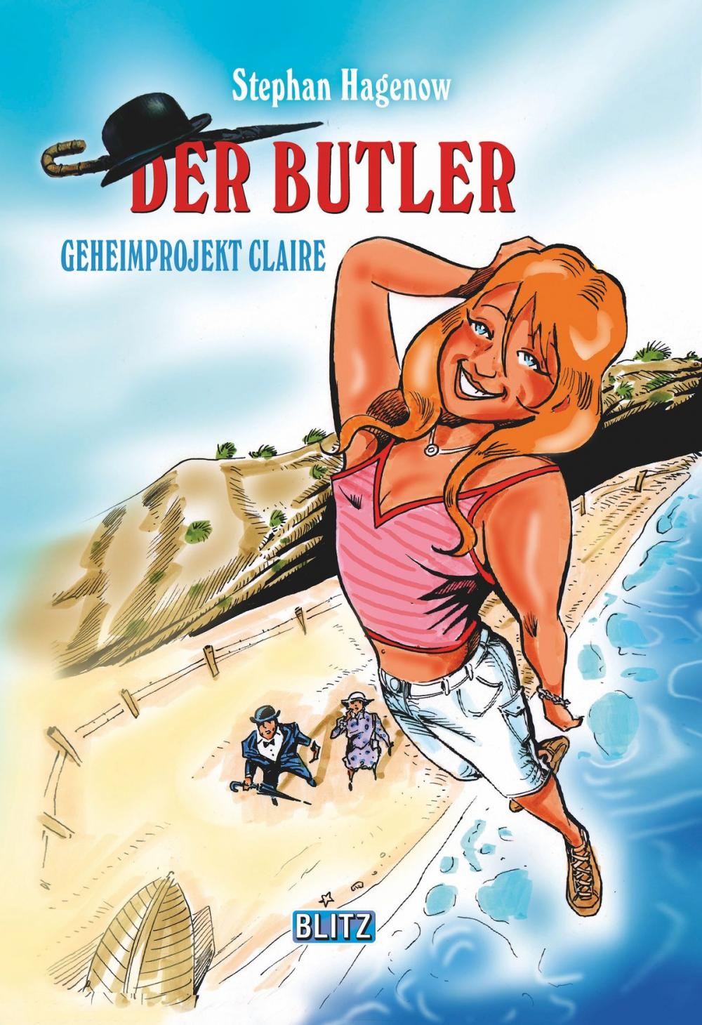 Big bigCover of Der Butler Comic 01: Geheimprojekt Claire