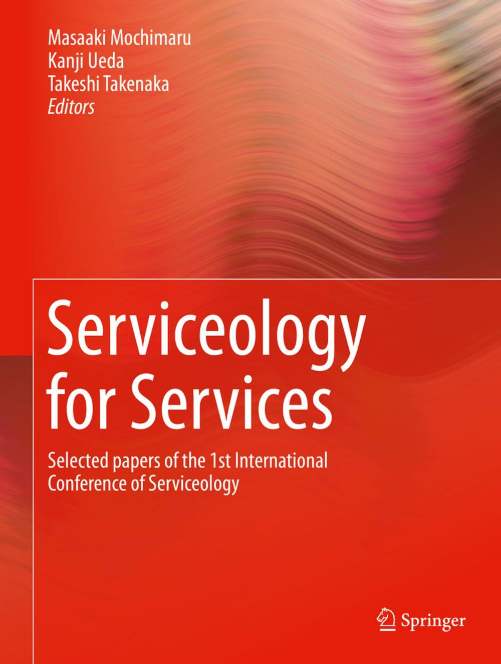 Big bigCover of Serviceology for Services