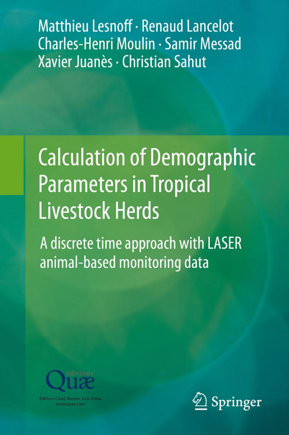 Big bigCover of Calculation of Demographic Parameters in Tropical Livestock Herds