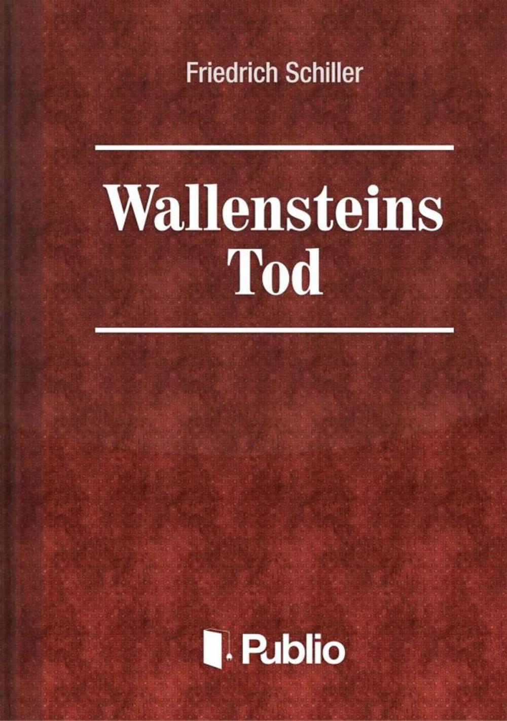 Big bigCover of Wallensteins Tod