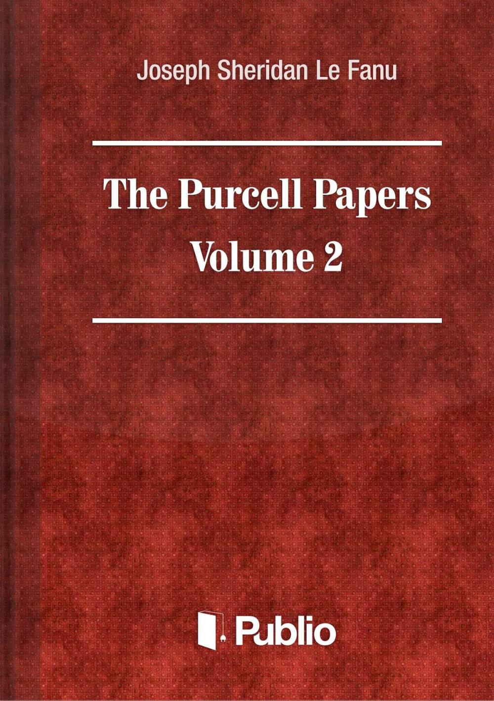 Big bigCover of The Purcell Papers Volume II.