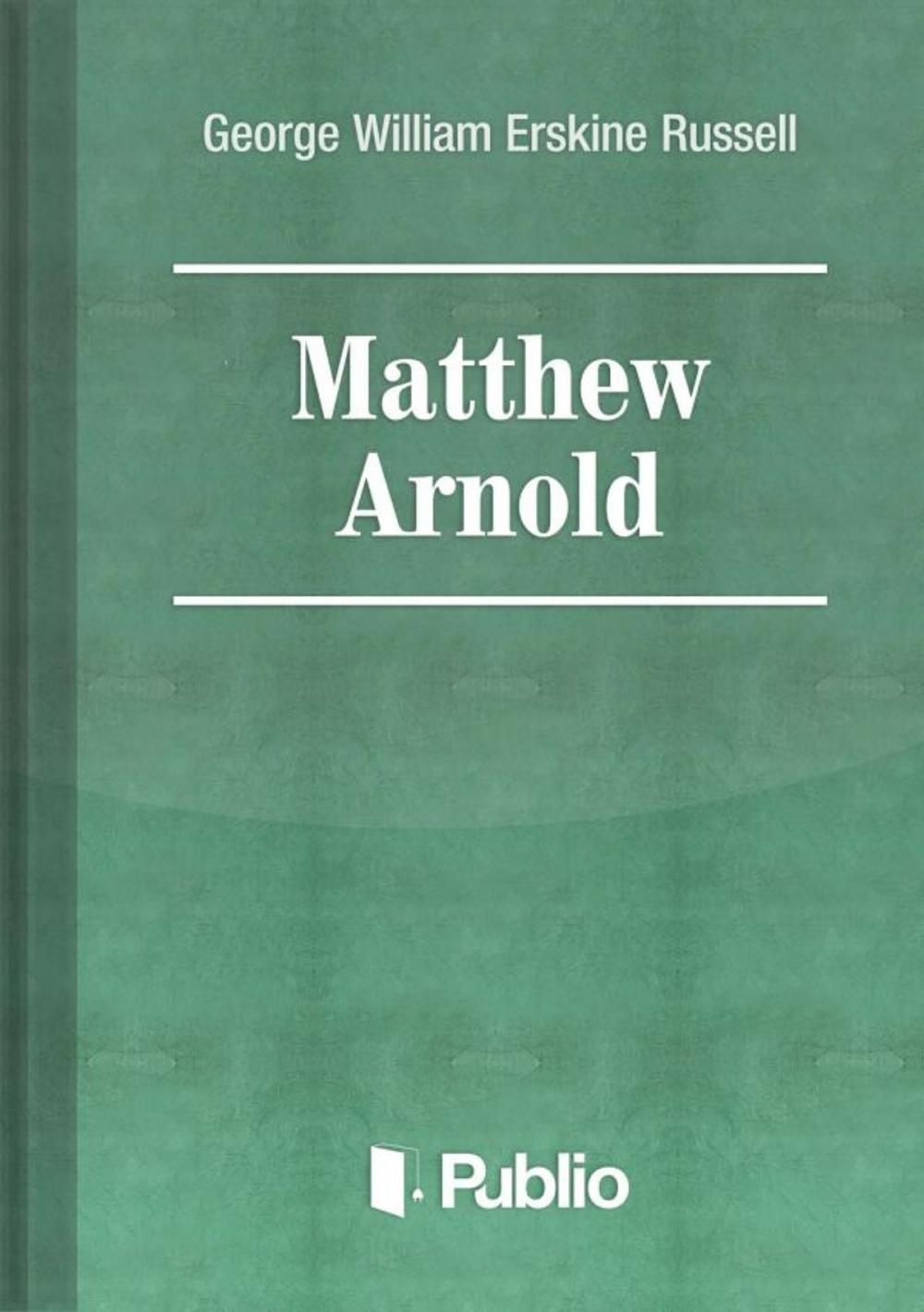 Big bigCover of Matthew Arnold