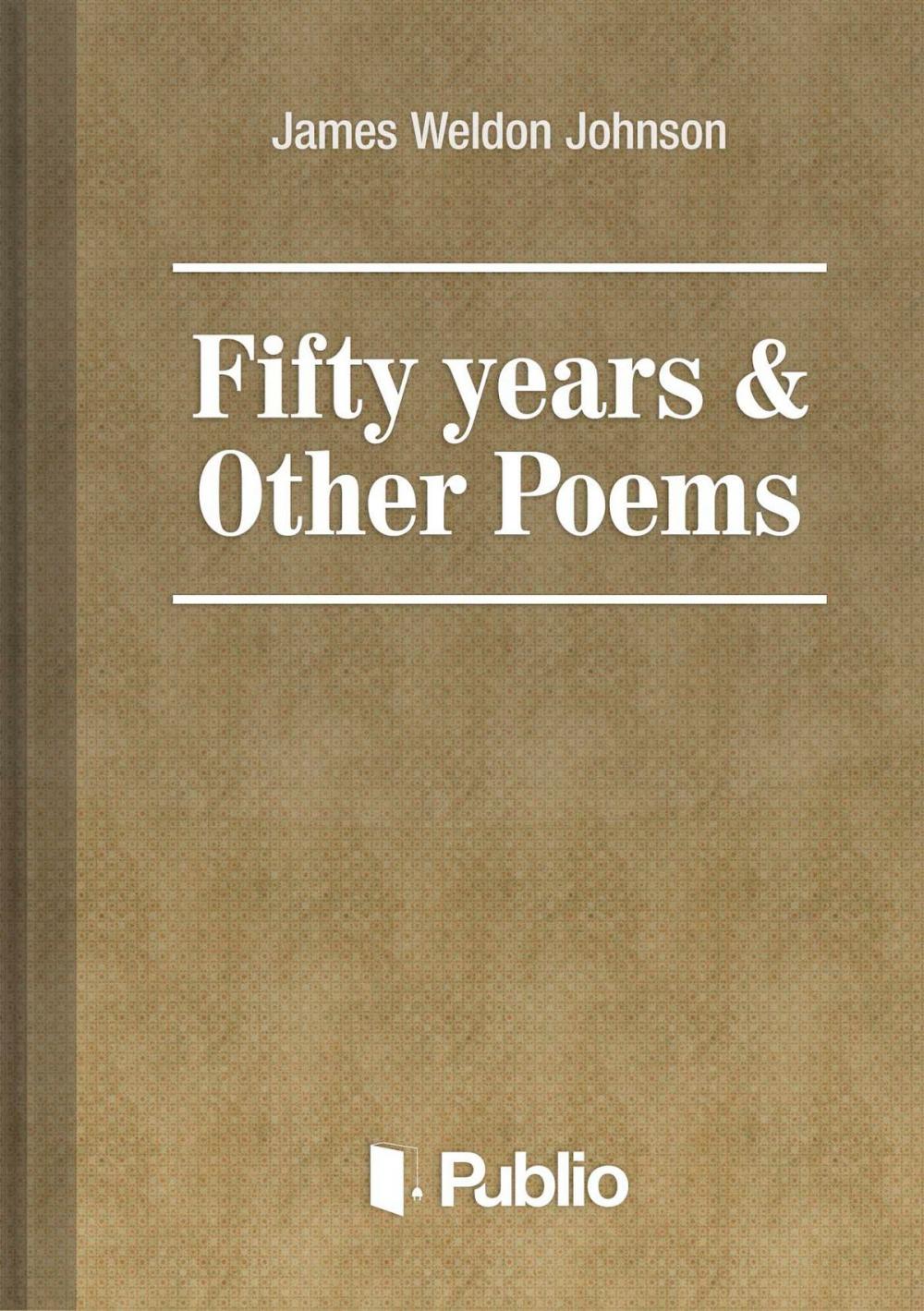 Big bigCover of Fifty years & Other Poems