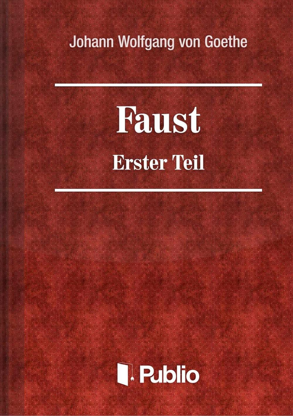 Big bigCover of Faust - Erster Teil