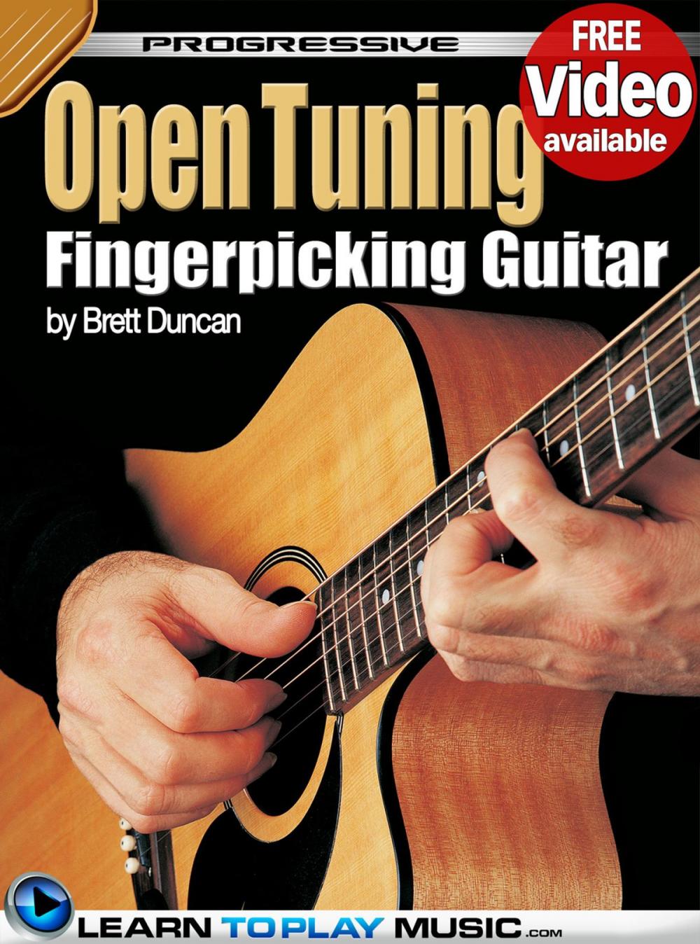 Big bigCover of Open Tuning Fingerstyle Guitar Lessons for Beginners