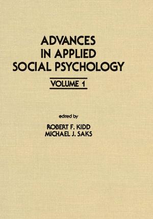 Cover of the book Advances in Applied Social Psychology by Damian Popolo