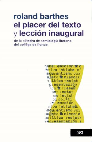 Book cover of El placer del texto