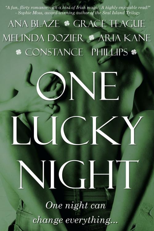 Cover of the book One Lucky Night by Aria Kane, Ana Blaze, Melinda Dozier, One Lucky Night