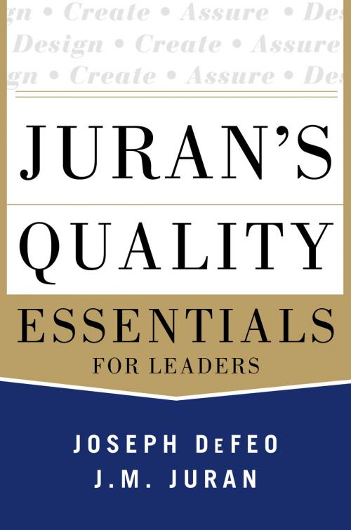 Cover of the book Juran's Quality Essentials by Joseph A. Defeo, McGraw-Hill Education