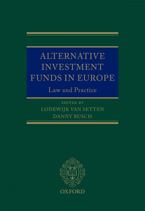 Cover of the book Alternative Investment Funds in Europe by , OUP Oxford