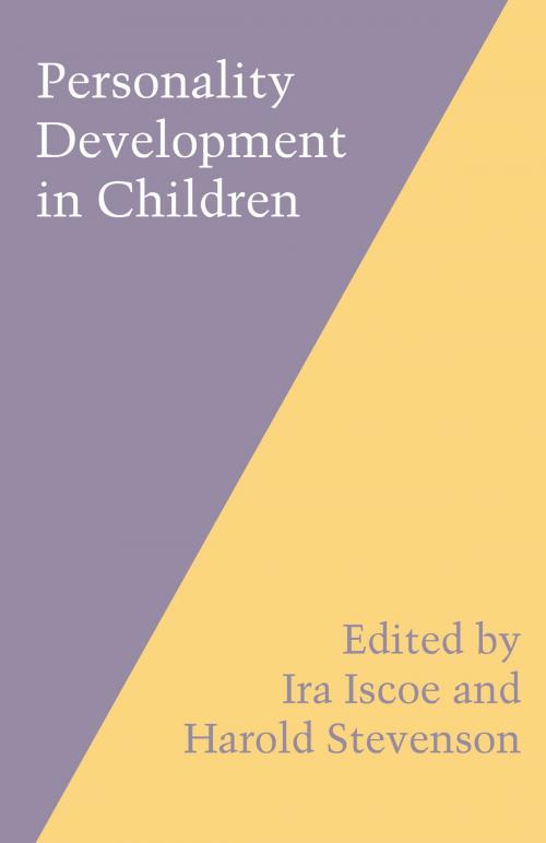 Cover of the book Personality Development in Children by , University of Texas Press