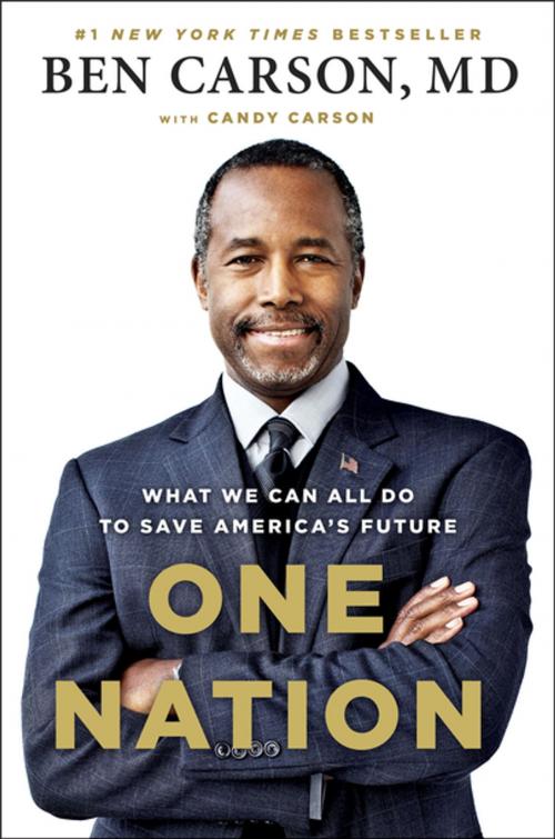 Cover of the book One Nation by Candy Carson, Ben Carson, MD, Penguin Publishing Group