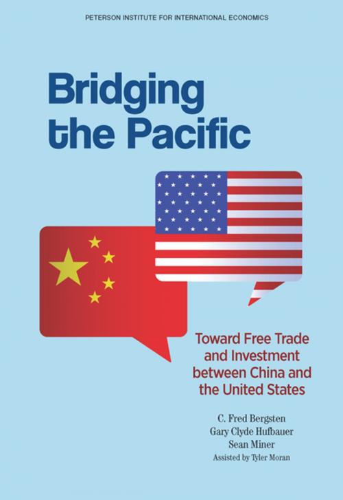 Cover of the book Bridging the Pacific by C. Fred Bergsten, Gary Clyde Hufbauer, Sean Miner, Peterson Institute for International Economics