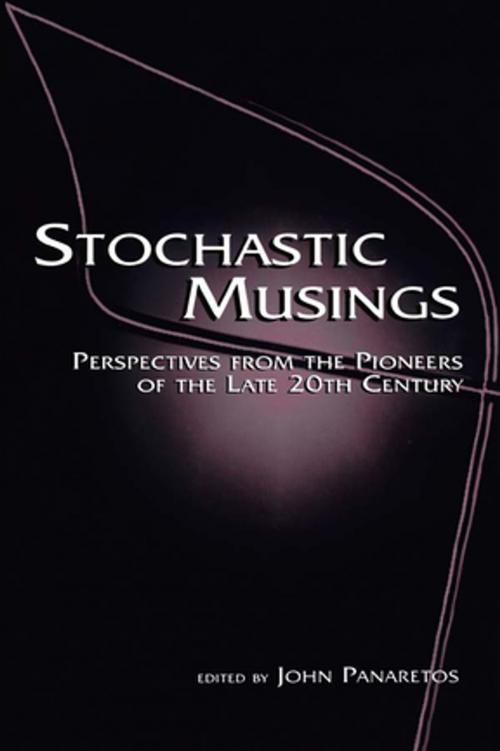 Cover of the book Stochastic Musings by , Taylor and Francis