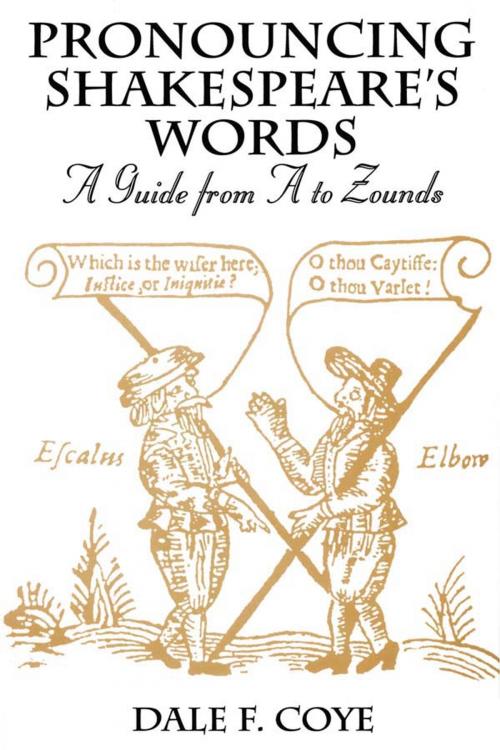 Cover of the book Pronouncing Shakespeare's Words by , Taylor and Francis