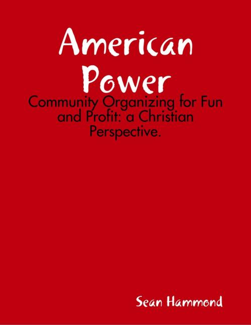 Cover of the book American Power by Sean Hammond, Lulu.com