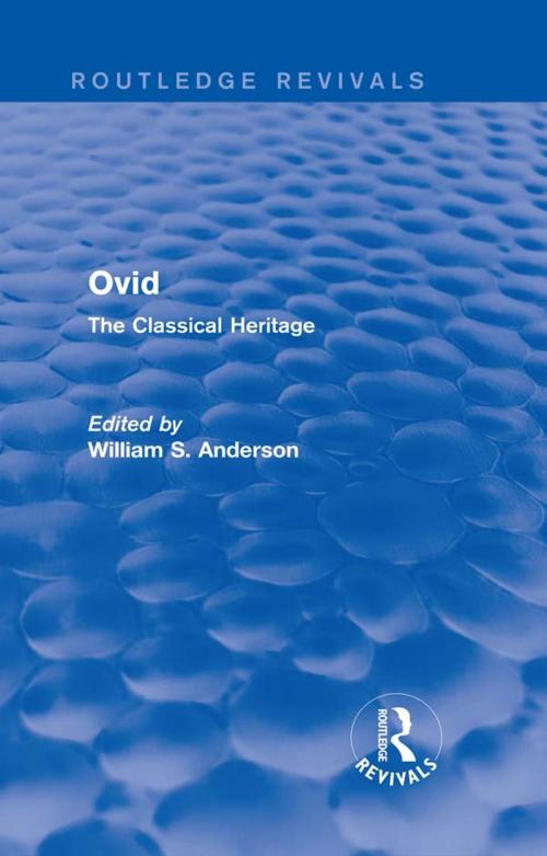 Cover of the book Ovid (Routledge Revivals) by , Taylor and Francis