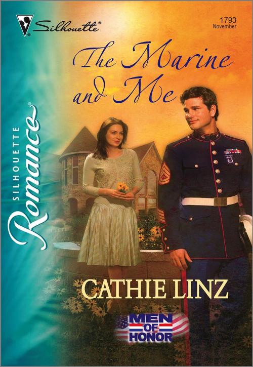 Cover of the book The Marine and Me by Cathie Linz, Harlequin