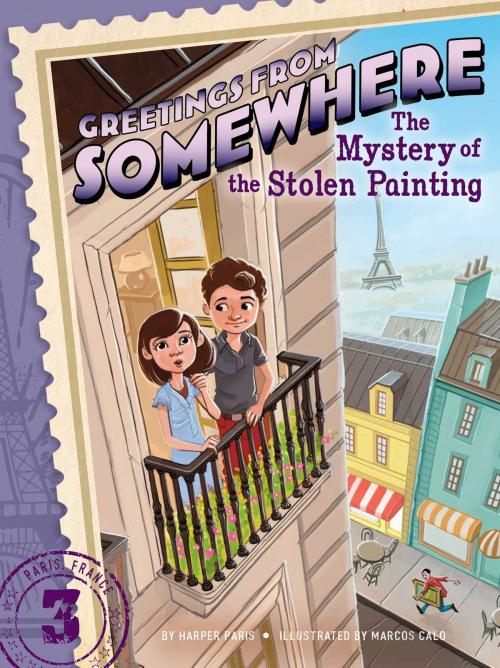 Cover of the book The Mystery of the Stolen Painting by Harper Paris, Little Simon