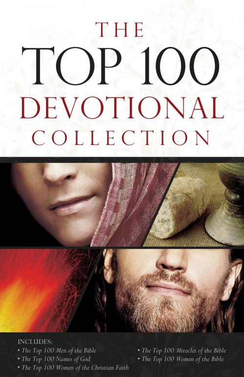 Cover of the book The Top 100 Devotional Collection by Pamela L. McQuade, Drew Josephs, Ellen Caughey, Jewell Johnson, Barbour Publishing, Inc.