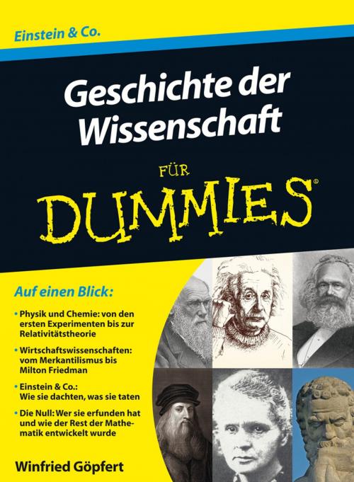 Cover of the book Geschichte der Wissenschaft fur Dummies by Winfried G¿pfert, Wiley