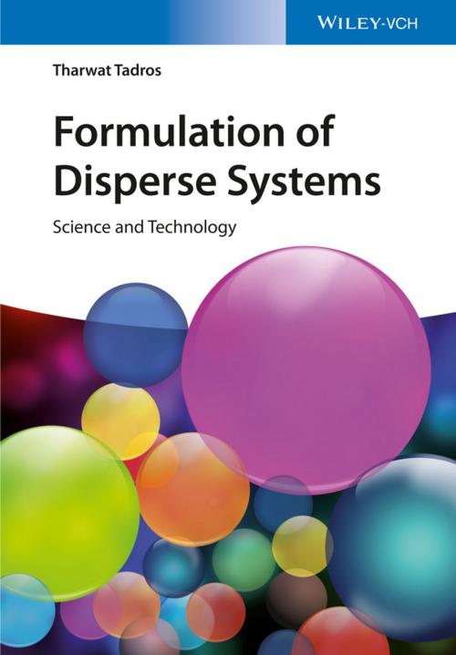 Cover of the book Formulation of Disperse Systems by Tharwat F. Tadros, Wiley