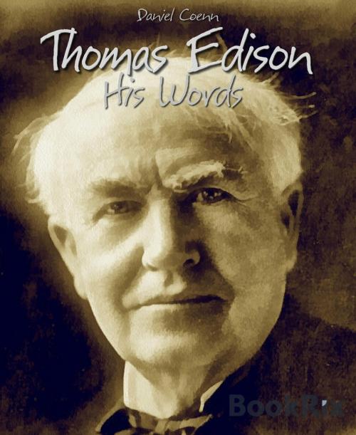 Cover of the book Thomas Edison by Daniel Coenn, BookRix