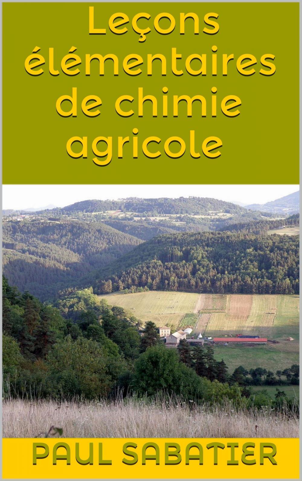 Big bigCover of Leçons élémentaires de chimie agricole