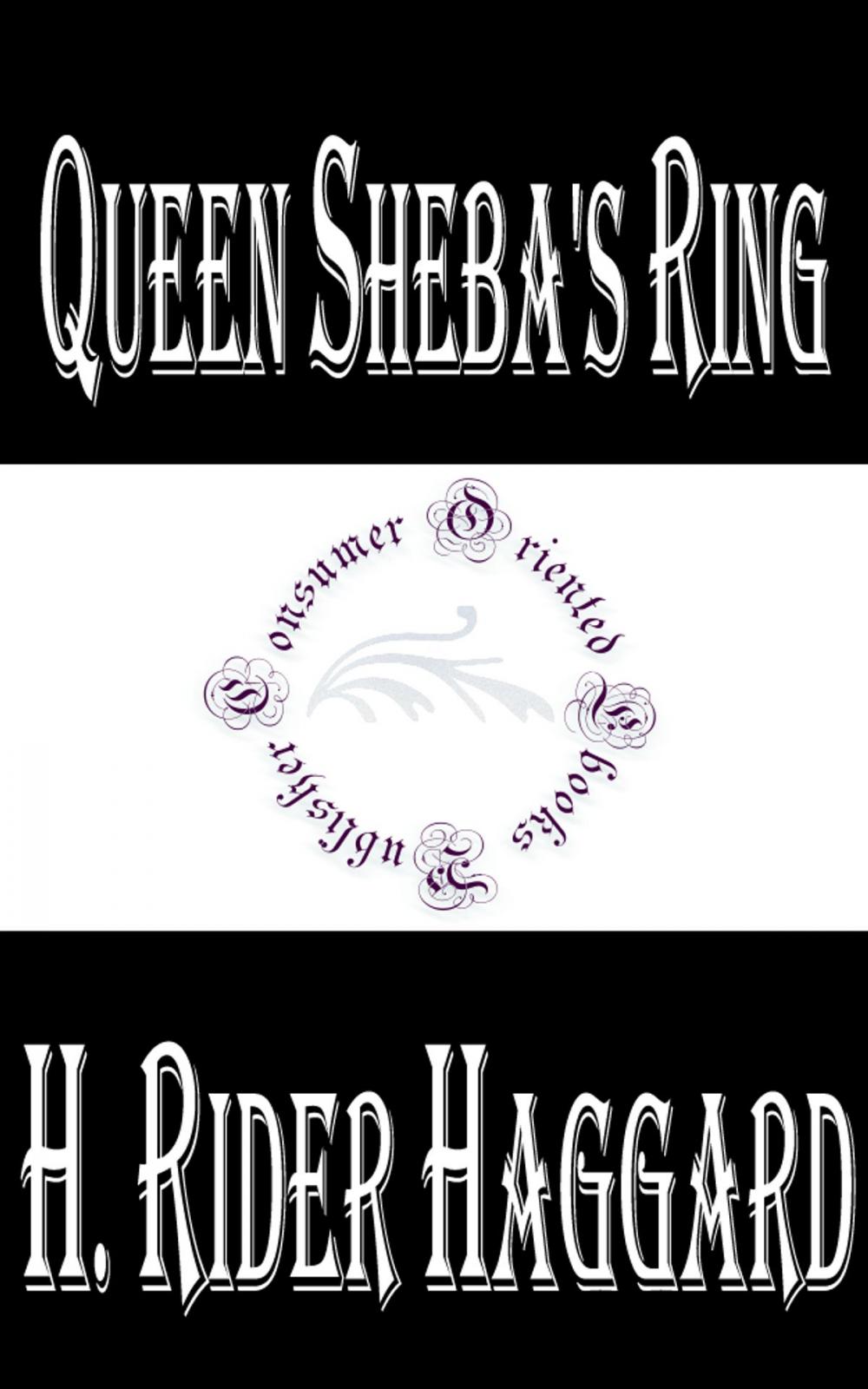 Big bigCover of Queen Sheba's Ring