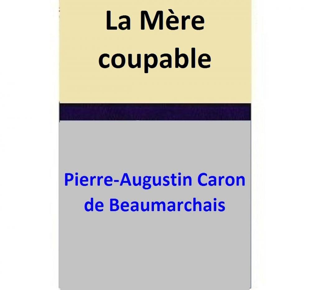 Big bigCover of La Mère coupable