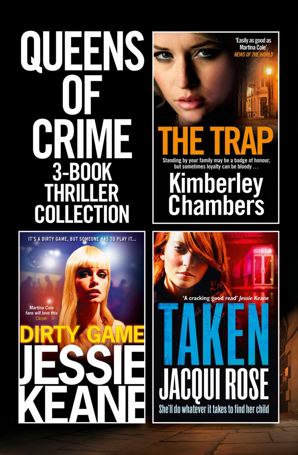 Big bigCover of Queens of Crime: 3-Book Thriller Collection