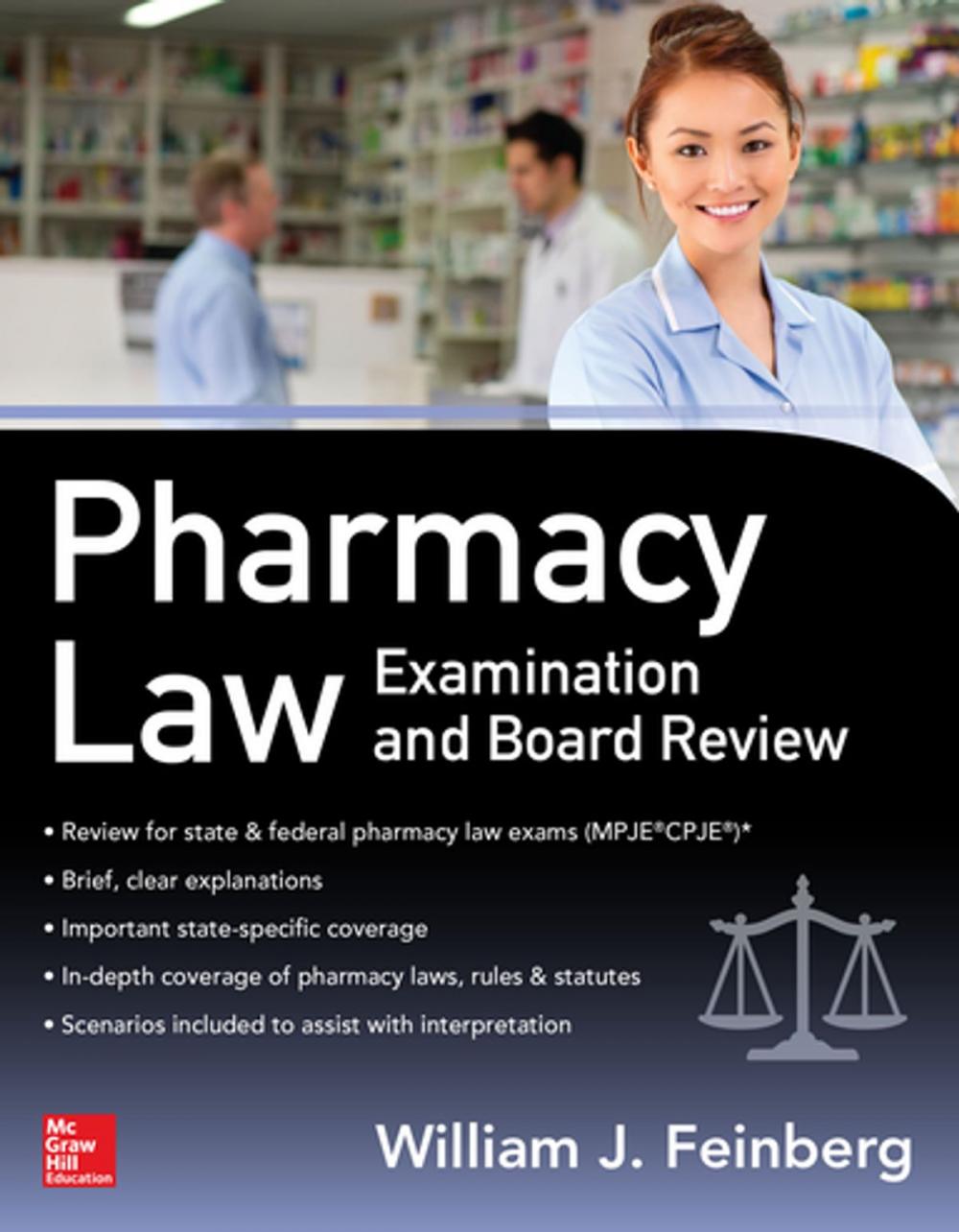 Big bigCover of Pharmacy Law Examination and Board Review