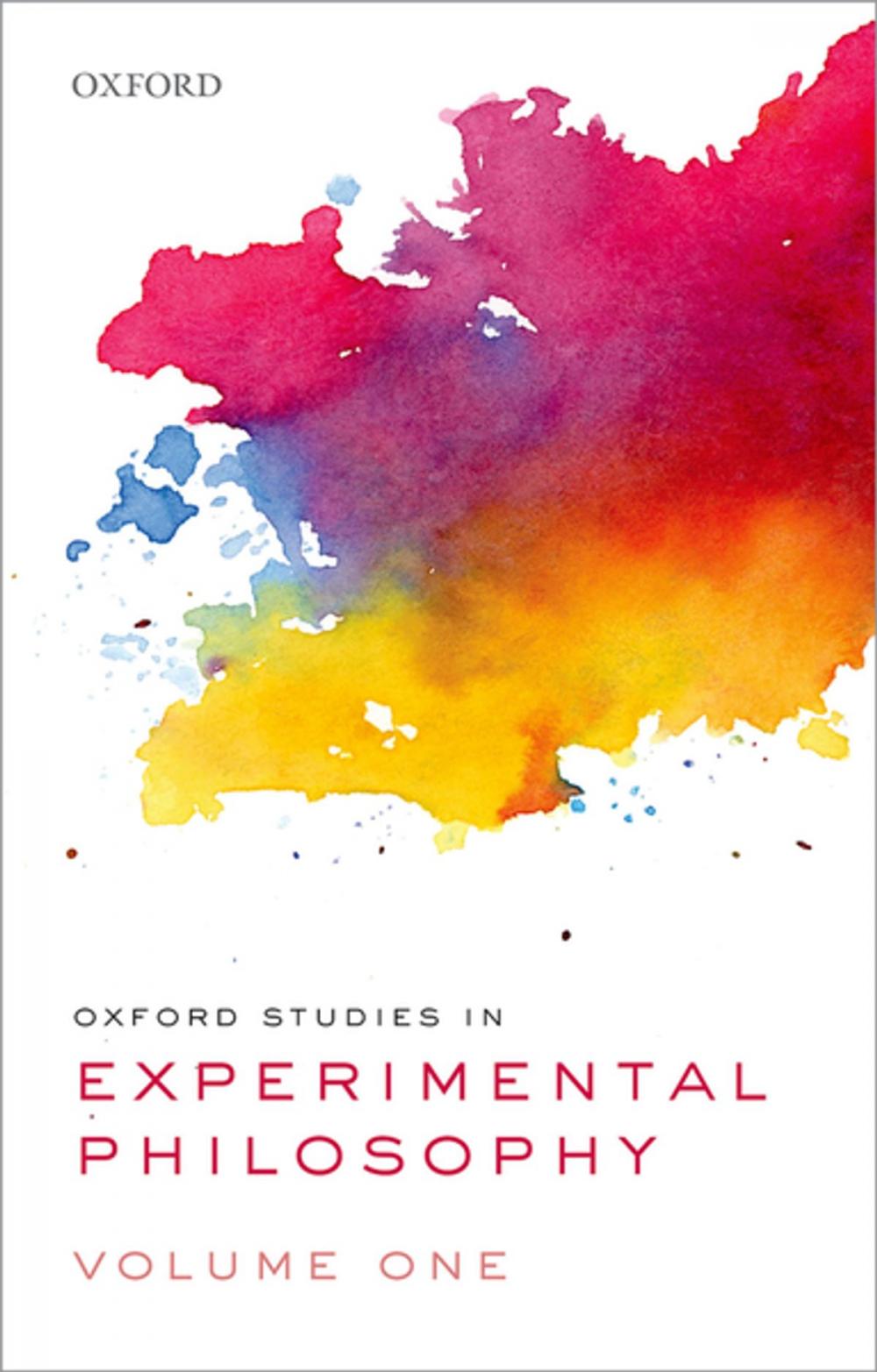 Big bigCover of Oxford Studies in Experimental Philosophy, Volume 1