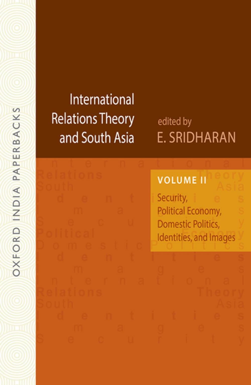 Big bigCover of International Relations Theory and South Asia (OIP)