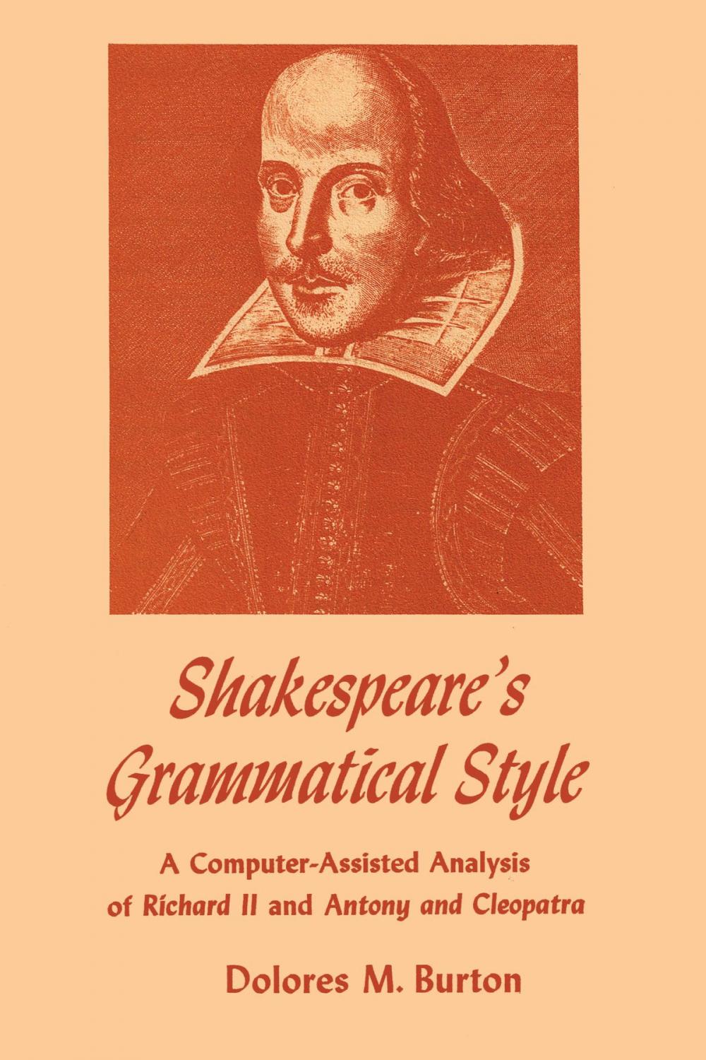 Big bigCover of Shakespeare's Grammatical Style