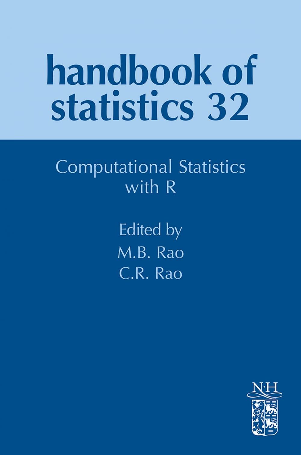 Big bigCover of Computational Statistics with R