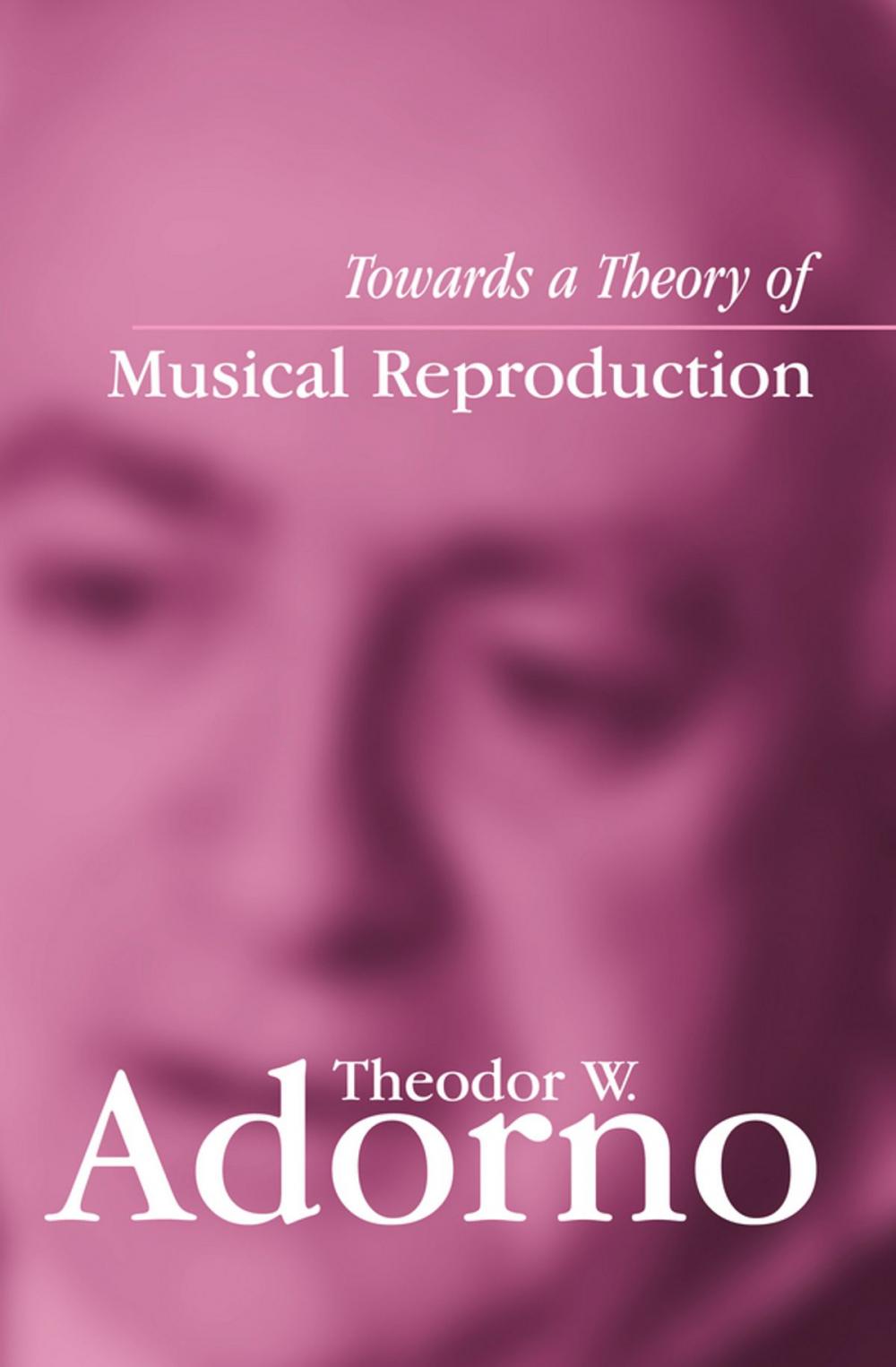 Big bigCover of Towards a Theory of Musical Reproduction