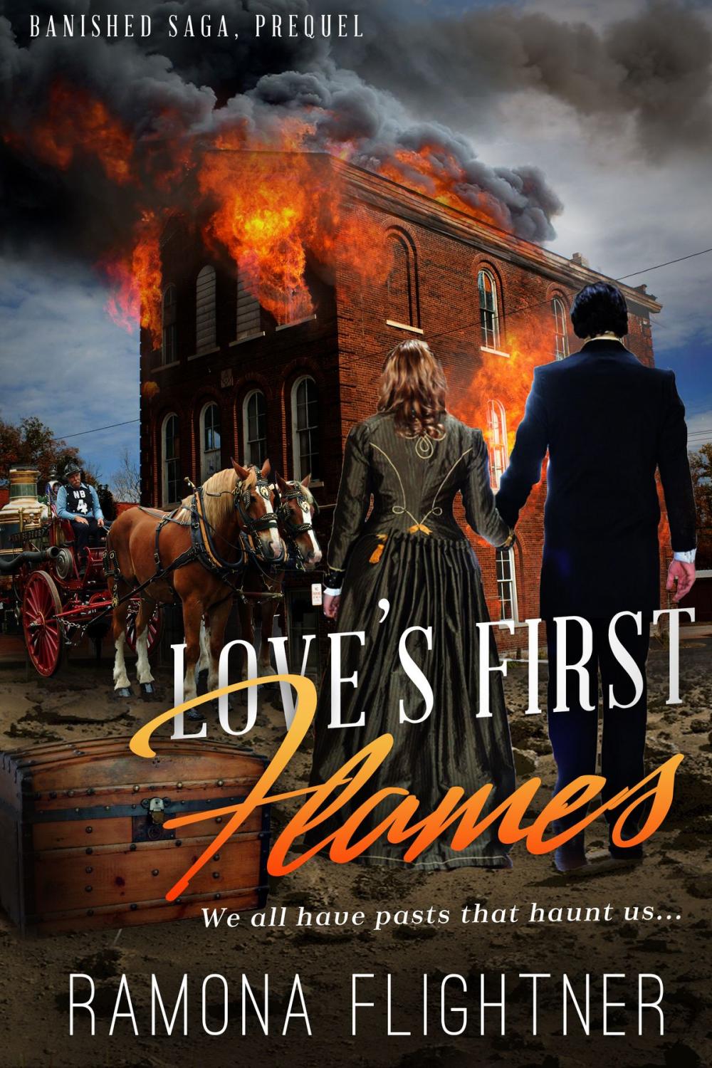 Big bigCover of Love's First Flames (Banished Saga, 0.5)