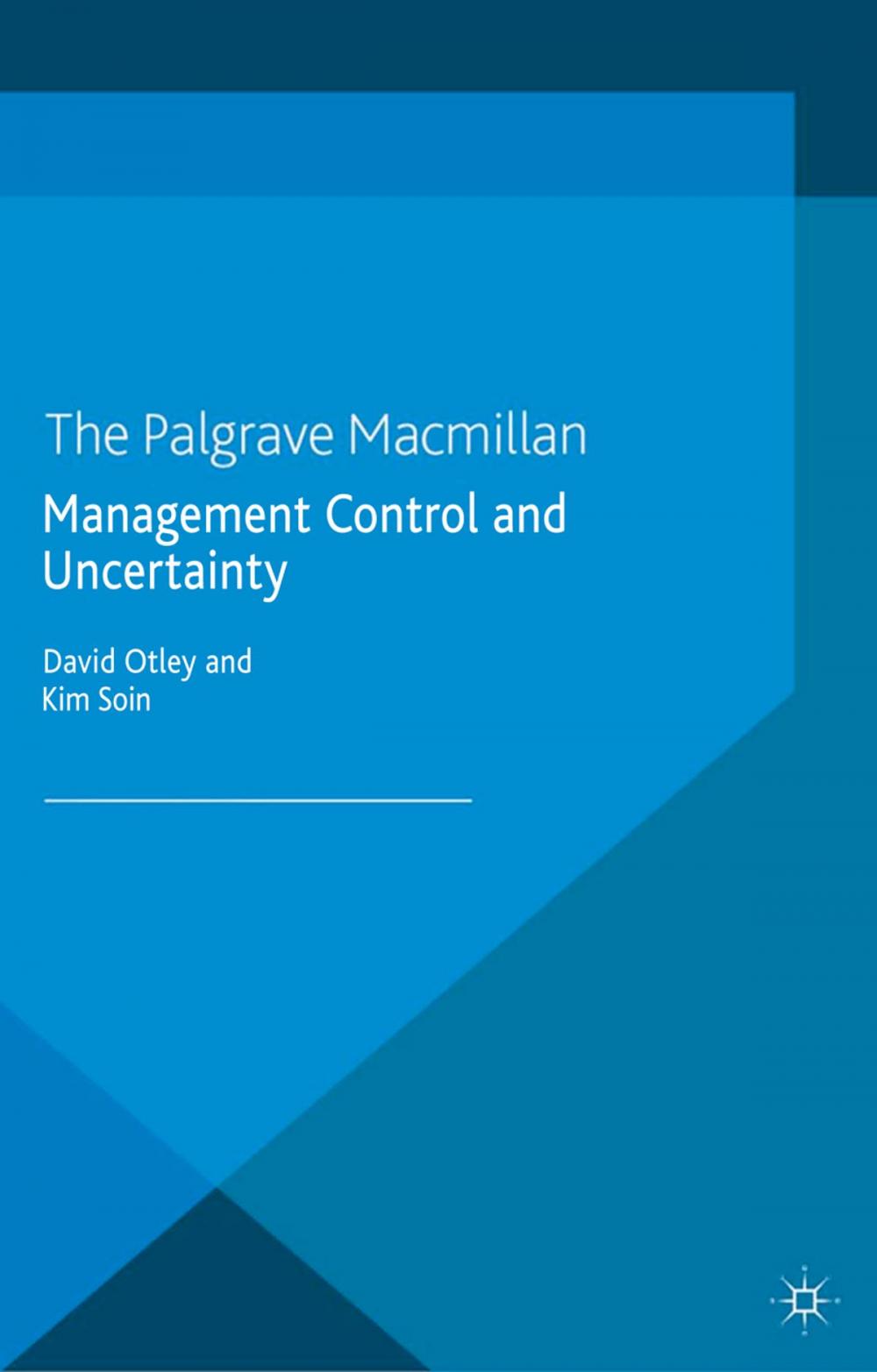 Big bigCover of Management Control and Uncertainty