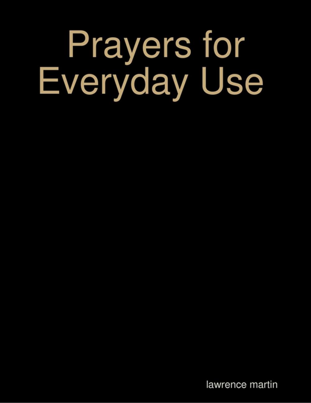 Big bigCover of Prayers for Everyday Use